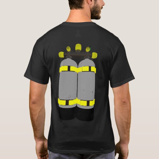 Scuba Divers Tanks tshirt (Achterkant)