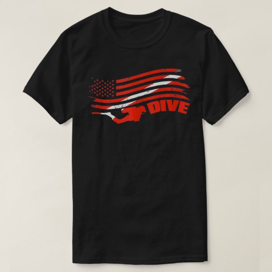 Scuba Diving 2 T-shirt (Design voorkant)