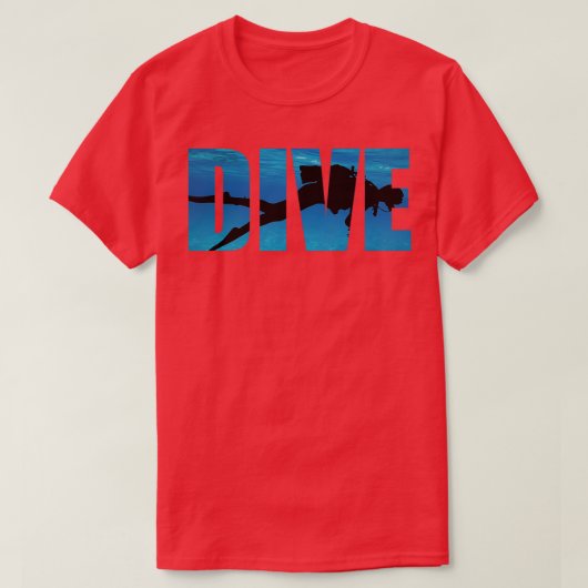 Scuba Diving 3 T-shirt (Design voorkant)