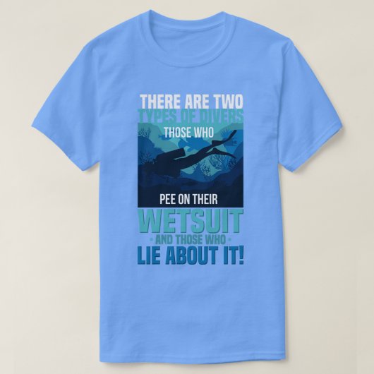 Scuba Diving 4 T-shirt (Design voorkant)