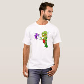 Scuba Diving Alien T-shirt (Voorkant volledig)
