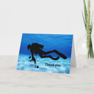 Scuba Diving Bedankkaart