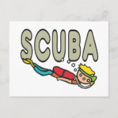 Scuba Diving Briefkaart (Voorkant)