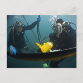 Scuba Diving Briefkaart (Voorkant)