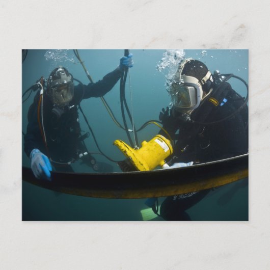 Scuba Diving Briefkaart (Voorkant)