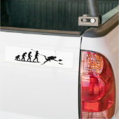 Scuba Diving Bumpersticker (Op Truck)