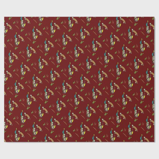 Scuba Diving Cadeaupapier (Vlak)