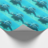 Scuba Diving Cadeaupapier (Hoek)