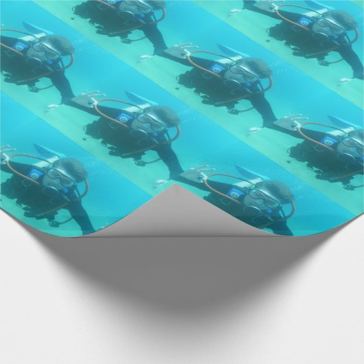 Scuba Diving Cadeaupapier (Hoek)