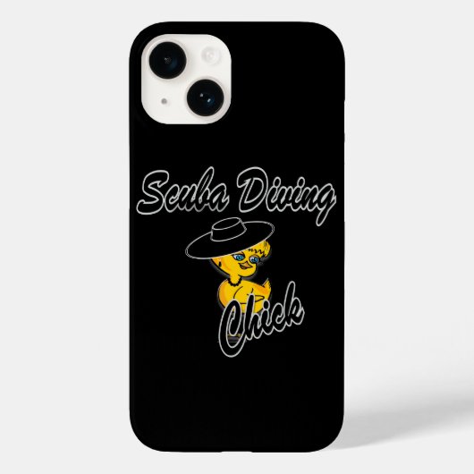Scuba Diving Chick #4 Case-Mate iPhone Case (Achterkant)