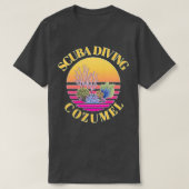 Scuba Diving Cozumel T-shirt (Design voorkant)
