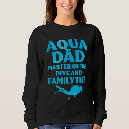 Scuba Diving Dad Vaardigheid Open Water Diver 5 Trui (Voorkant)