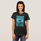 Scuba Diving Dad Vaardigheid Open Water Diver T-shirt (Voorkant volledig)