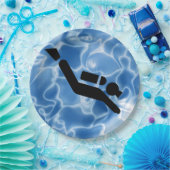 Scuba Diving Design Paper Party-Bord Papieren Bordje (Feest)