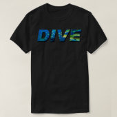 SCUBA DIVING DESIGN T-SHIRT (Design voorkant)