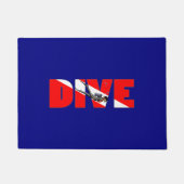 Scuba Diving DIVE Deurmat (Voorkant)