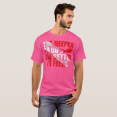 Scuba Diving Dive Flag T-shirt (Voorkant volledig)