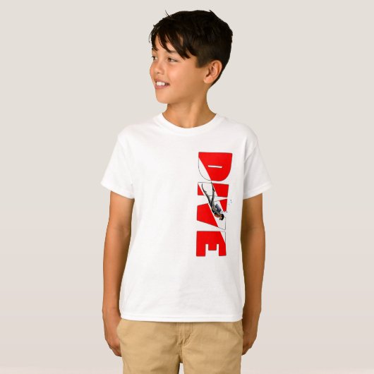 Scuba Diving DIVE T-shirt (Voorkant volledig)