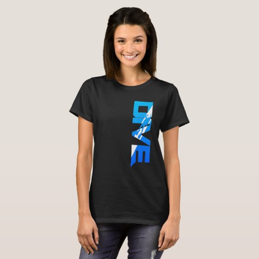Scuba Diving Dive T-shirt (Voorkant volledig)