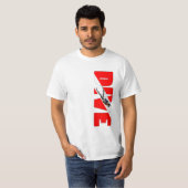 Scuba Diving DIVE T-shirt (Voorkant volledig)
