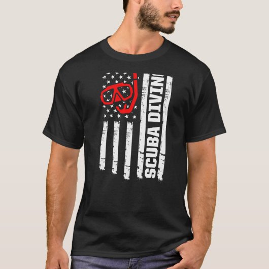 Scuba Diving Diver 5 T-shirt (Voorkant)