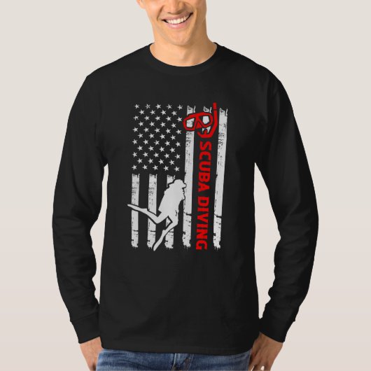 Scuba Diving Diver 5 T-shirt (Voorkant)