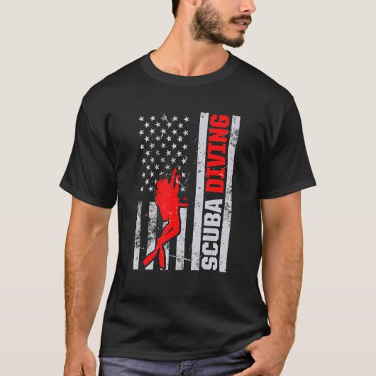 Scuba Diving Diver T-shirt (Voorkant)