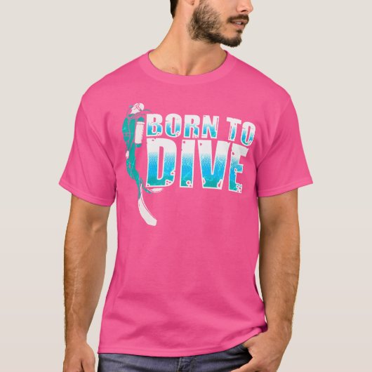 Scuba Diving Diver T-shirt (Voorkant)