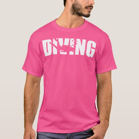 Scuba Diving Diver T-shirt (Voorkant)