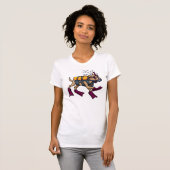 Scuba Diving Dog Womens T-Shirt (Voorkant volledig)
