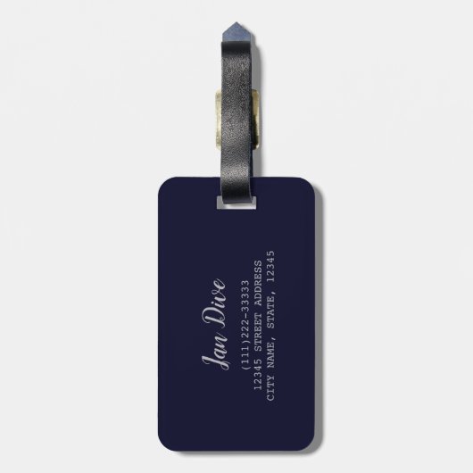 Scuba Diving Eat Sleep Dive Repeteren gezegde Bagagelabel (Achterkant verticaal)