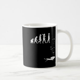 Scuba Diving Evolution Funny Diver Gift Di Koffiemok