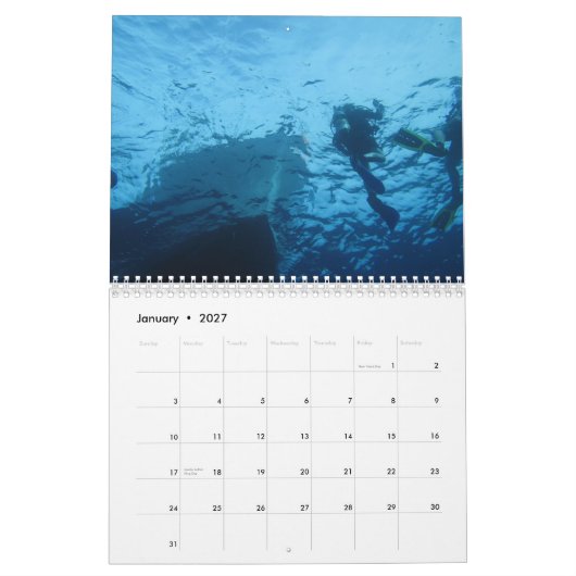 Scuba Diving Florida 2012 Agenda Kalender (Jan 2027)