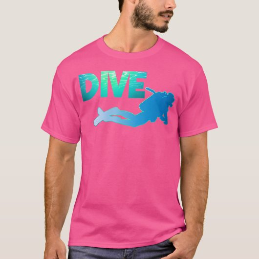 Scuba Diving Freediving Dive Ocean Scuba Diver T-shirt (Voorkant)