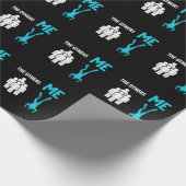 Scuba Diving Funny Diver Cadeaupapier (Hoek)