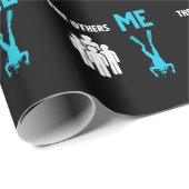 Scuba Diving Funny Diver Cadeaupapier (Rol Hoek)