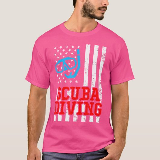 Scuba Diving Funny Diver T-shirt (Voorkant)