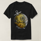 Scuba Diving Helm Diver T-shirt (Design voorkant)