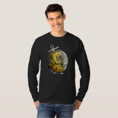 Scuba Diving Helm Diver T-shirt (Voorkant volledig)