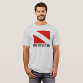 Scuba Diving Instructor T-shirt (Voorkant volledig)
