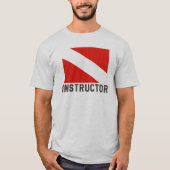 Scuba Diving Instructor T-shirt (Voorkant)