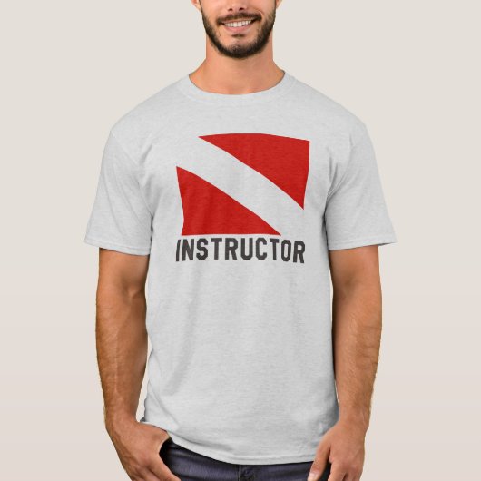 Scuba Diving Instructor T-shirt (Voorkant)