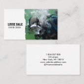 Scuba diving Instructor Visitekaartje (Voorkant / Achterkant)