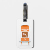 Scuba Diving Is My Drug Bagagelabel (Achterkant verticaal)