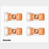 Scuba Diving Is My Drug Rechthoekige Sticker (Vel)