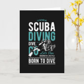 Scuba Diving Kaart (Gele Bloem)