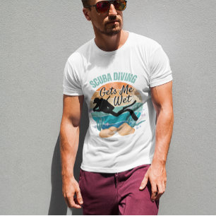Scuba Diving laat me nat T-shirt