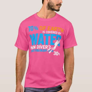 Scuba Diving Liefhebber voor Scuba Diver Funny Div T-shirt