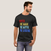 Scuba Diving Man Myth Legend Diver Funny Gift T-shirt (Voorkant volledig)