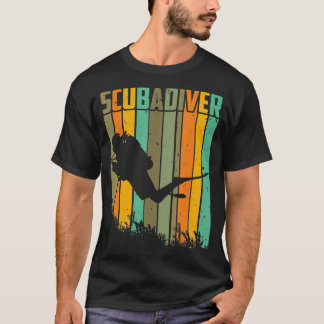 Scuba Diving Mannen Vrouwen Scuba Diver Gift Ocean T-shirt